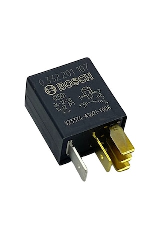 Bosch 5 Uçlu 20 A Mikro Dirençli Çift Platin 87A 12V Röle