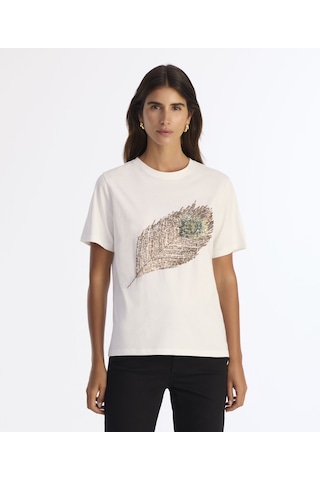 Yargıcı Regular Bisiklet Yaka Kısa Kol T-shirt 25kkts9014x 002 Beyaz