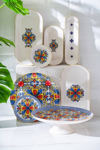 Acar Maria 53 Parça Kahvaltı Takımı Sr-07795 Çok Renkli