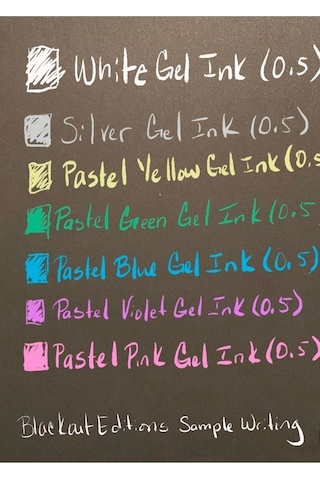Mcolor Siyah Yapraklı Spiralli Defter (30 Yaprak, A5 Ve Pensan Beyaz Neon Jel Kalem