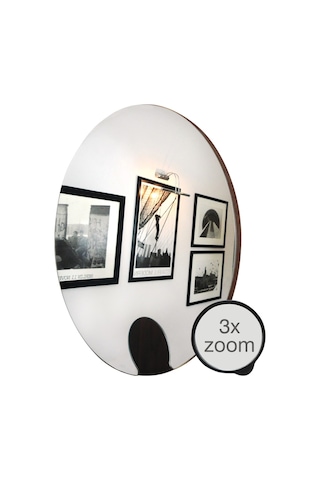 Akis 20 Duvar Aynası Ceviz-siyah Ahşap