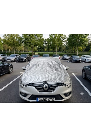 Gard Oto Universal Sedan Araç Brandası Su Geçirmez Gri
