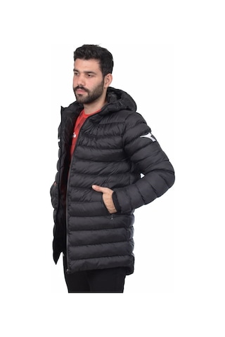 Diadora Roy Anarok Siyah Erkek Şişme Uzun Mont - Royanaroksiyah Siyah