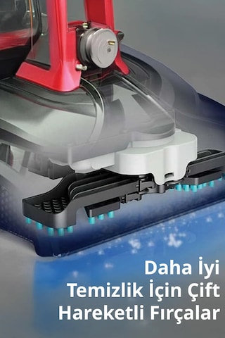 Kiwi Kcc-4371 Pro Koltuk Temizleme Başlıklı Dikey Süpürge Halı Ve Koltuk Yıkama Leke Çıkartma Makinesi