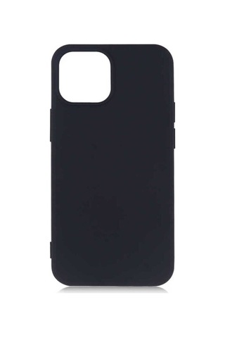 Apple Uyumlu iPhone 13 Mini Kılıf Zore Premier Silikon Kapak Siyah