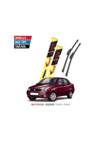Fiat Albea İnwells Muz Silecek Takımı 2002-2012