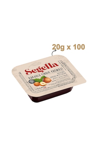 Segella Kakaolu Fındık Kreması 100 x 20 G Segella Kakaolu Fındık Kreması 100 x 20 G