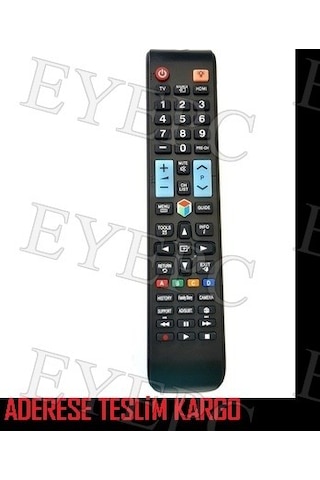 Samsung Ue-55Mu7350 55 Inç 140 Ekran Tv Uyumlu Kumanda