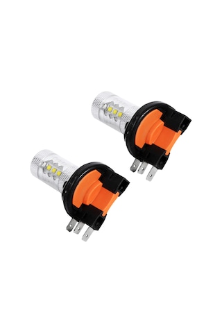 Springsun Audi Ve Bmw İçin H15 Tipi Led Far Ampülü, 80w Beyaz Işık, 60.000 Saat Ömür, Enerji Tasarruflu, 2 Adet Paket