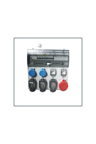 Novsen Ip66 Kombinasyon Panosu 5ad. Schuko, 2 Ad. 3x16a, 1ad. 5x32a