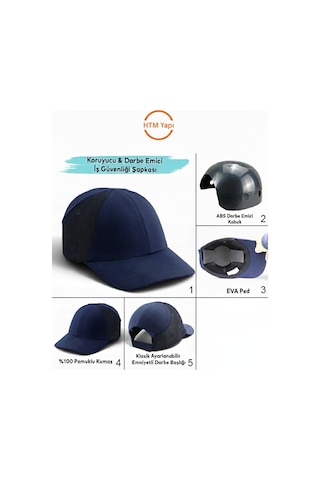 Kalite Hafif İş Güvenlik Darbe Koruyucu Koruma Baş Şapkası Bareti Unisex Kamuflaj Beyzbol Tarzı Kask Şapka