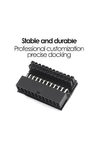 Msı Loglolu Atx Güç Kaynağı 24 Pin Işıklı Konnektör Başlık