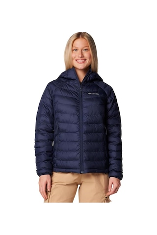 Helly Hansen Columbia Powder Lite Iı Hooded Kadın Mont Lacivert