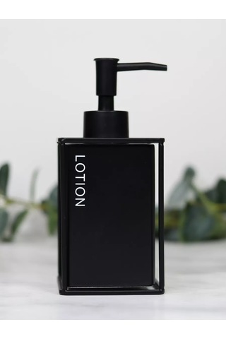 Denezo Seramik Sıvı Sabun Dispanseri, Banyoda Kullanım İçin Dağıtıcı 211382809 Siyah