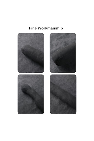 Tenfowee Araç Koltuğu Yarık Dolgusu - 2'li Paket Kahverengi Alcantara Kumaş