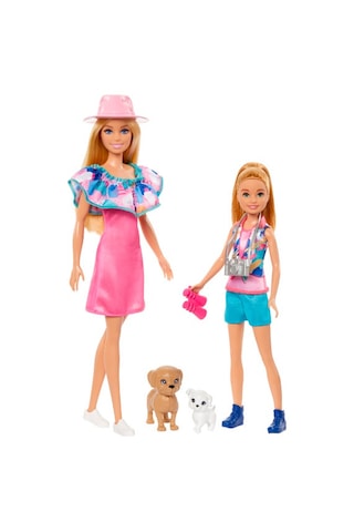 Barbie ve Stacie Kız Kardeşler İkili Set HRM09