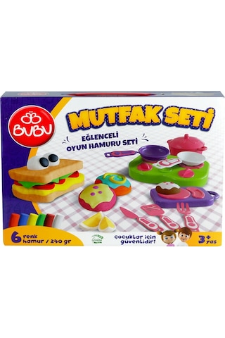 Bu-bu Oyun Hamuru Seti Mutfak Bubu-oh0015 Bu-bu Oyun Hamuru Seti Mutfak Bubu-oh0015