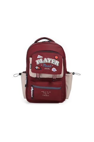 Chımola Unıversıty Sports Bordo Sırt Çantası 17"