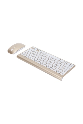 Yuntech01 78 Tuşlu 2.4g Kablosuz Klavye Fare Seti, Abs Malzeme, Ergonomik Tasarım, Dirençli, Ev Ve Ofis Kullanıma Uygun, Usb Alıcı Pil Dahil Değil