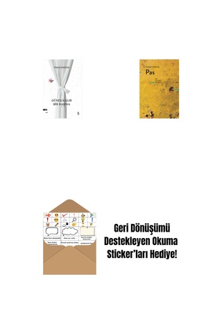 Güneş Kalır Bir Başına + Pas + Okuma Sticker'ları