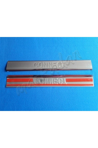 Ford Connect Krom Kapı Eşiği 2002-2014 2 Parça Paslanmaz Çelik N11.6836