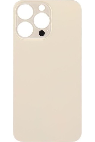 Apple Uyumlu iPhone 13 Pro Arka Pil Batarya Kapağı - Lens Hariç Gold