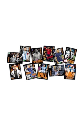 Panini Fifa World Class Koleksiyon Futbolcu 2024 Sticker Çıkartmaları + 20 Paket 100 Adet Sticker