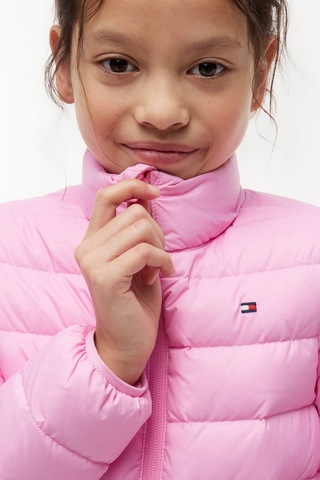 Tommy Hilfiger Kız Çocuk Ceket Ks0ks00652 Pembe