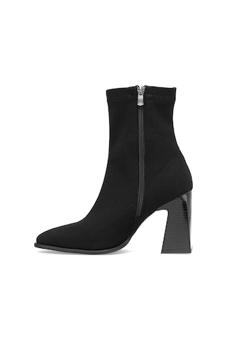 Beety 25bk168.1503 Kadın Topuklu Bot Siyah Siyah