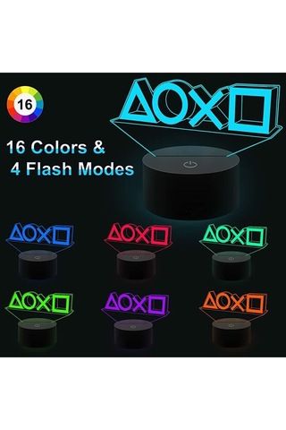 3d İllüzyon Lambası, Playstation Lambası, Uzaktan Kumandalı Oyuncu Lambası