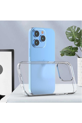 Apple Uyumlu iPhone 14 Pro Tchs Coss Kılıf-renksiz Renksiz