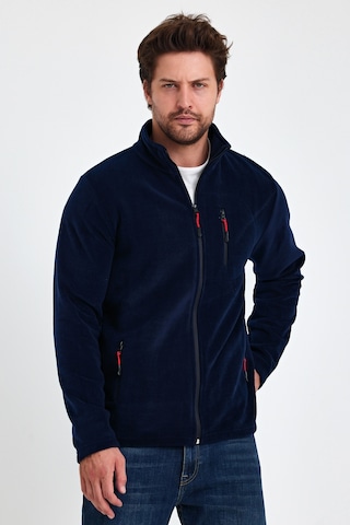Monox Erkek Outdoor Fermuarlı Polar Ceket 001 Lacivert