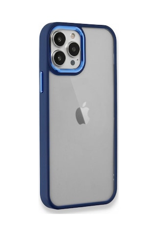 Apple Uyumlu iPhone 11 Pro Kılıf Luna Lens Kamera Çerçeveli Silikon Kapak