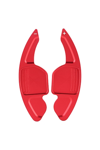 Vkemall Audi A3/a4l/a5/a6/a7/a8/s5 İçin Alüminyum Vites Kaydırıcı, Cnc İşleme, Anti-kayma, Kırmızı, Kol Saati Vites Paddles Diğer