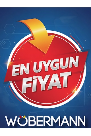 Wöbermann 150 Psı Metal Gövdeli Hava Kompresörü Taşınabilir Oto Lastik Şişirme Pompası 12v Çakmak Girişli