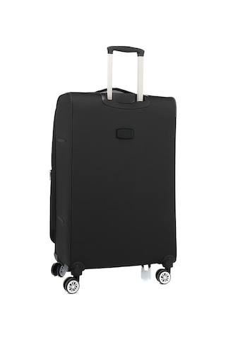 Louisiana Polo Büyük Boy Lüx Kumaş Valiz Siyah 2082 Siyah