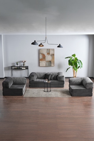 Legom Avanos Aktivite Koltuğu Yatak Olabilen Çok Amaçlı Kanepe Koltuk Takımı Antrasit Antrasit