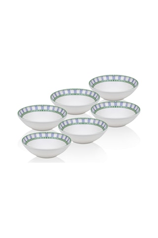 The Mia Spring Çorba Kasesi 6lı Set 14 Cm Renkli