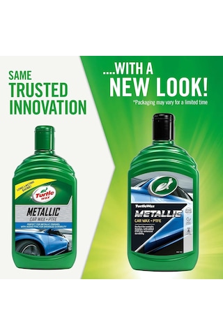 Turtle Wax Meta'lik Ptfe Katkılı Teflon Sıvı Cila 500 Ml, Sünger, Bez