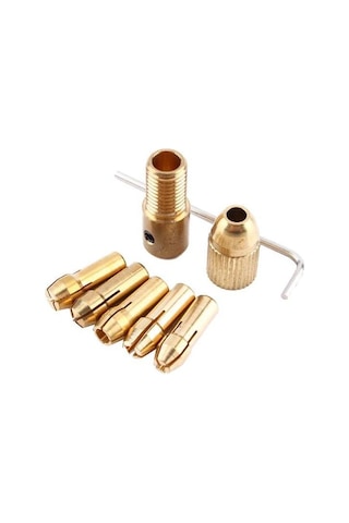 Otomatik Mandrel Motor Mandren Chuck Üniversal Mil Penset Okul