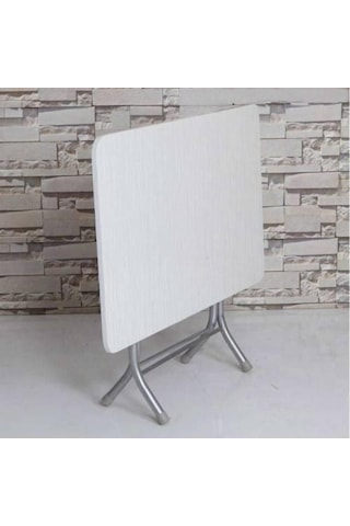 Evistro Katlanır Ahşap Mutfak Ve Balkon Masası 60X90Cm