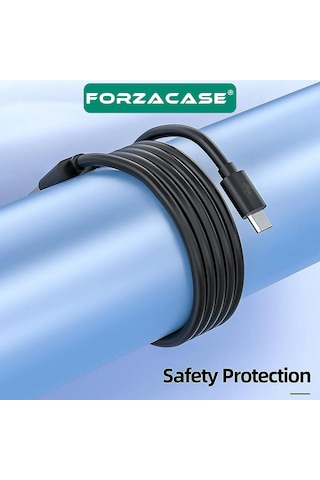 Forzacase 3a Micro Usb Şarj Ve Data Kablosu 2 Metre Siyah - Fc1170 1 Adet