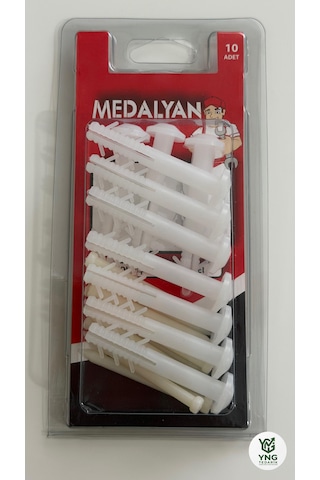 Medalyan Korniş Montaj Dübeli Ve Çivisi