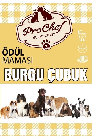 25 Adet Naturel Burgu Çubuk 125 Gr Köpek Kemiği & Ödül Maması Doğal Sığır Derisi