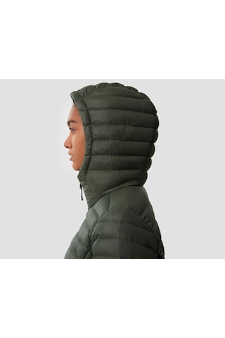 The North Face W Stretch Down Parka Kadın Outdoor Montu Nf0a4p6jnyc1 Koyu Yeşil Koyu Yeşil