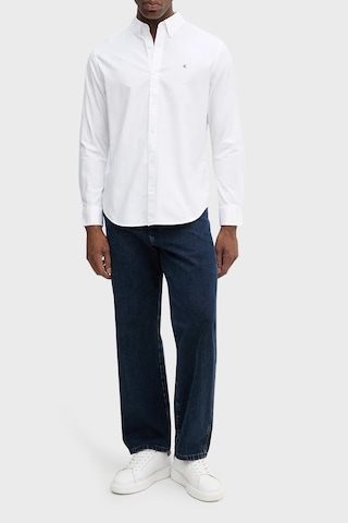 Calvin Klein Erkek Gömlek Lv140em125 Yaa Beyaz Beyaz
