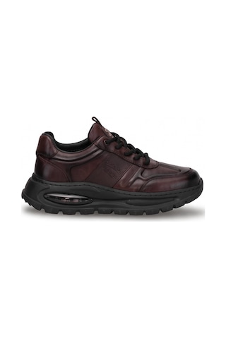 Guja 26blg548-1 Erkek Hakiki Deri Klasik Sneaker Kahve