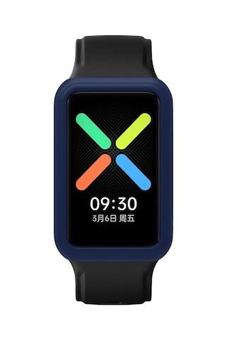 Microcase Oppo Watch Free Önü Açık Tasarım Silikon Kılıf - Lacive