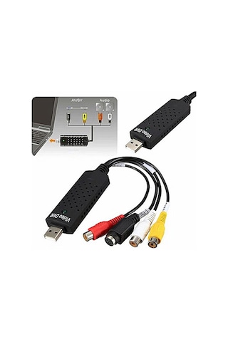 Utv007 Chip Android Otg Windows 10 Uyumlu Usb Video Capture Kartı