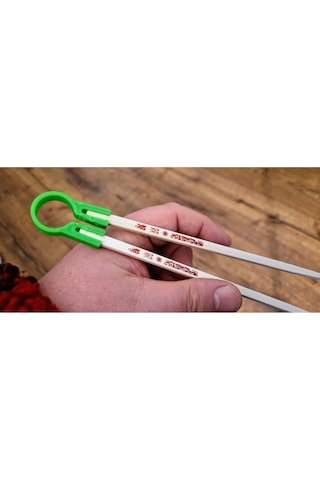 Chopstick Tutucu Aparat Chopstick Öğrenme Aparatı 2 Adet Renkli